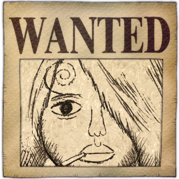 One Piece Wanted Poster PNG